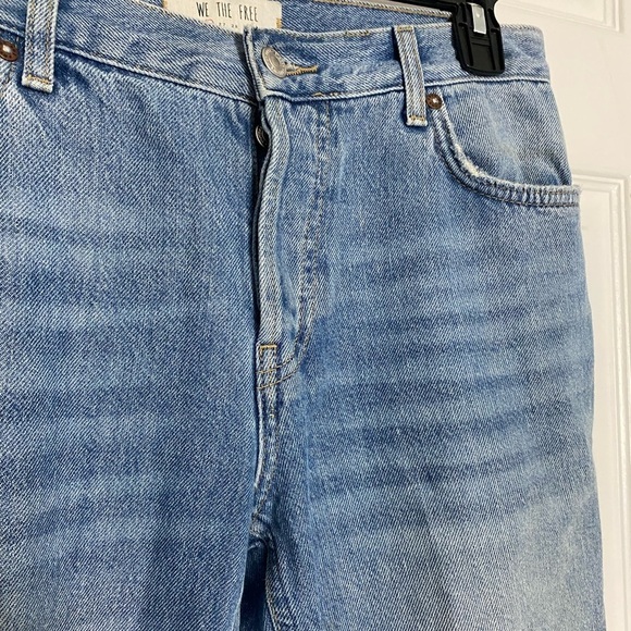 We The Free / Free People Maggie Distressed Jeans - Picture 6 of 8